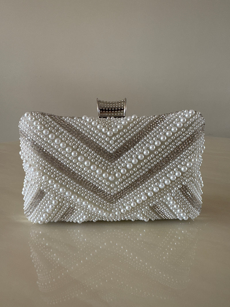 CARTERA DE FIESTA BLANCA 900208