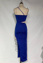 VESTIDO DE FIESTA L858069 AZUL REY